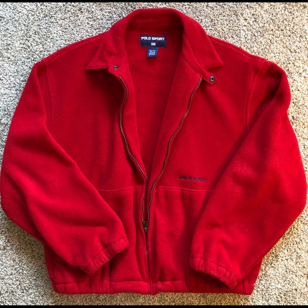 Polo Sport Fleece Jacket - mens